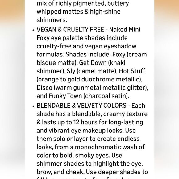 Urban Decay Naked Mini Eyeshadow Palette - Picture 5 of 6